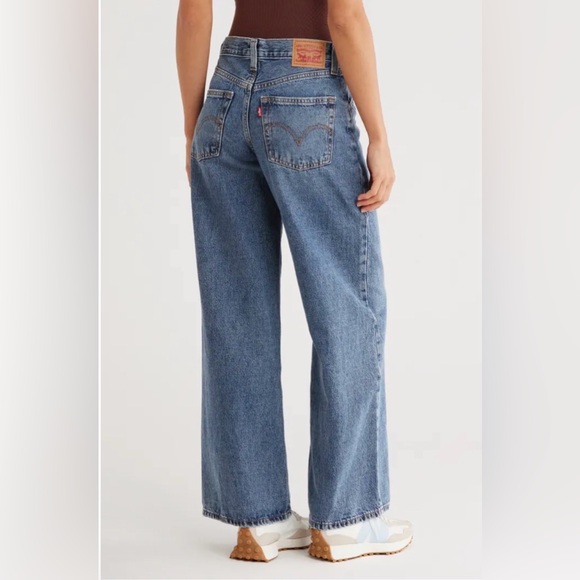 Levi’s Women’s 94 Baggy Wide Leg Jeans 28 - Picture 2 of 6